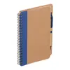 Custom Eco-Friendly Spiral Notebook with Pen - 5"x7"