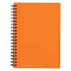 5" X 7" Rubbery Spiral Notebook