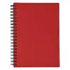 5" X 7" Rubbery Spiral Notebook