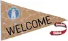 5' x 8' Polyester Pennant Flag Double-Sided