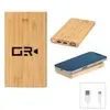 5000 mAh Bamboo Power Bank & 10W Wireless Charger