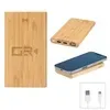 5000 mAh Bamboo Power Bank & 10W Wireless Charger