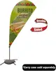 6.5' Value Teardrop Sail Sign Kit (Double-Sided with Cross Base)