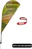 6.5' Value Teardrop Sail Sign Kit (Double-Sided with Value Spike)