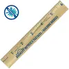 Promotional 6" Antibacterial Microhalt Ruler - Custom Logo Imprint