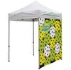 6' Tent Full Wall with Middle Zipper (Dye Sublimated, Single-Sided)