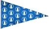 6' x 10' Polyester Pennant Flag Single-Sided