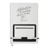 Personalized Moda Notebook with Pen Loop - 6" x 8"