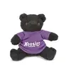 Promotional Extra Soft Black Bear - 7"