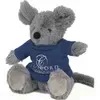 Personalized Extra Soft Gray Mouse - 7"