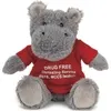 Imprinted Extra Soft Hippo - 7"