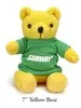 Customized Extra Soft Yellow Bear - 7"