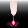 Champagne Glass w/ Light Up Contrast Standard Stem - 7 Oz.