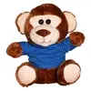 7" Plush Monkey with T-Shirt