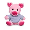 7" Plush Pig with T-Shirt