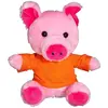 7" Plush Pig with T-Shirt