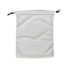 7" W X 9" H Polyester Drawstring Bag