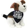 Realistic Jack Russell Terrier Stuffed Animal - 8"
