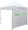 8' Tent Wall with Middle Zipper (Full-Color Imprint)