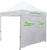 8' Tent Wall with Middle Zipper (Full-Color Imprint)