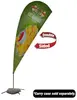 9.5' Value Teardrop Sail Sign Kit (Double-Sided with Cross Base)