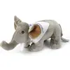 Realistic Stuffed Elephant - 9"