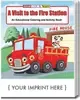 A Visit to the Fire Station Coloring Book