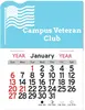 Personalized Stick-N-Stay® American Flag Calendar