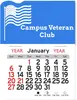 Personalized Stick-N-Stay® American Flag Calendar