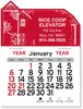 Peel-N-Stick® Barn Calendar