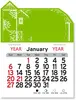 Peel-N-Stick® Barn Calendar