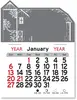 Peel-N-Stick® Barn Calendar