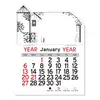 Peel-N-Stick® Barn Calendar