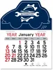 Custom Car Calendar Sticker