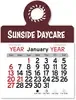 Personalized Peel-N-Stick® Calendar - Circle