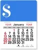 Personalized Logo Dollar Sign Peel-N-Stick Calendar