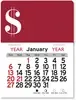 Personalized Logo Dollar Sign Peel-N-Stick Calendar