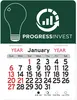 Custom Light Bulb Calendar - Peel-N-Stick®