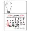 Custom Light Bulb Calendar - Peel-N-Stick®