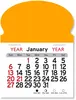 Custom Oval Peel-N-Stick® Calendar