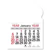 Custom Oval Peel-N-Stick® Calendar