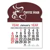 Custom Oval Peel-N-Stick® Calendar