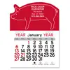 Personalized Peel-N-Stick® Pig Calendar