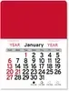 Custom Peel-N-Stick® Promotional Calendar - Rectangle