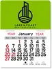 Custom Peel-N-Stick® Promotional Calendar - Rectangle