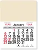 Custom Peel-N-Stick® Promotional Calendar - Rectangle