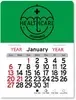 Custom Peel-N-Stick® Promotional Calendar - Rectangle