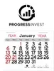 Custom Peel-N-Stick® Promotional Calendar - Rectangle