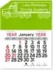 Custom Truck Calendar Pad