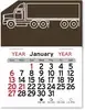 Custom Truck Calendar Pad